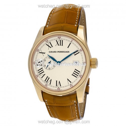 Girard Perregaux 4952 Classique Elegance Automatic Male 18k yellow gold Replica