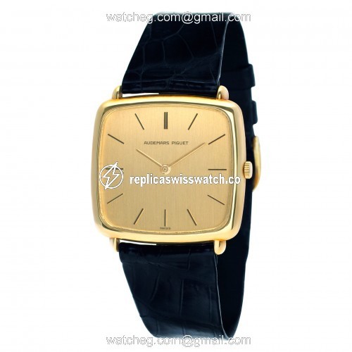 Audemars Piguet B 16781 Classic Manual Male 18k yellow gold Replica