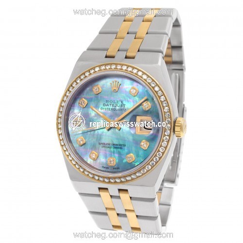 Rolex 17013 Datejust Quartz Unisex Stainless Steel Replica