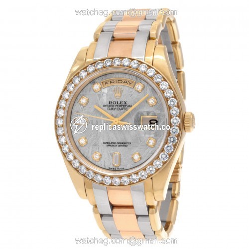 Rolex 18948 Masterpiece Automatic Unisex 18k yellow gold Replica
