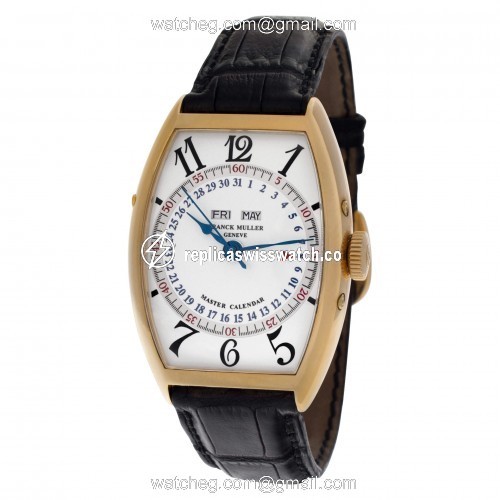 Franck Muller 5850MC Master Calendar Automatic Unisex 18k rose gold Replica