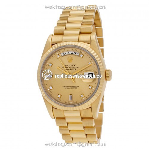 Rolex 18238 Day-Date Automatic Male 18k yellow gold Replica