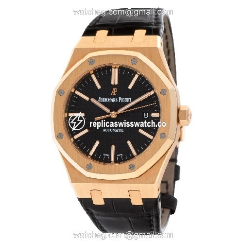 Audemars Piguet 15400OR.OO.D002CR.01 Royal Oak Automatic Male 18k rose gold Replica
