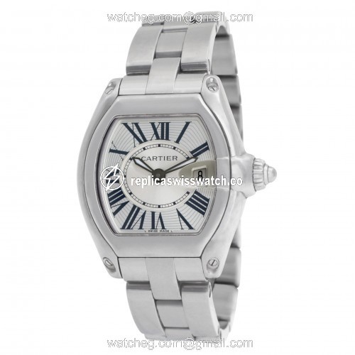 Cartier W62016V3 Roadster Quartz Female Stainless Steel Replica