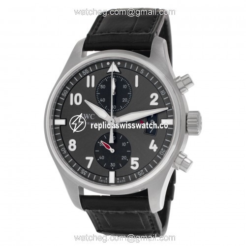 IWC IW387802 Spitfire Chronograph Automatic Male steel Replica