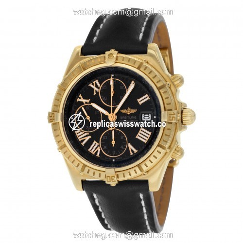 Breitling K13055 Crosswind Automatic Male 18k yellow gold Replica