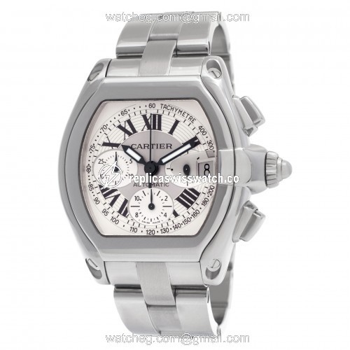 Cartier w62006x6 Roadster Automatic Male Stainless Steel Replica