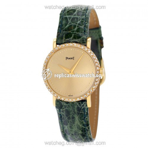 Piaget 9007 Classic Manual Female 18k Yellow Gold Replica
