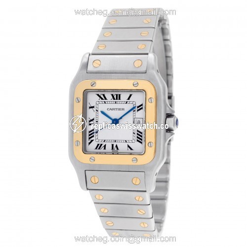 Cartier W20011C4 Santos Automatic Unisex Stainless Steel Replica