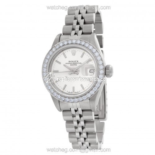 Rolex 69160 Date Automatic Female Stainless Steel Replica