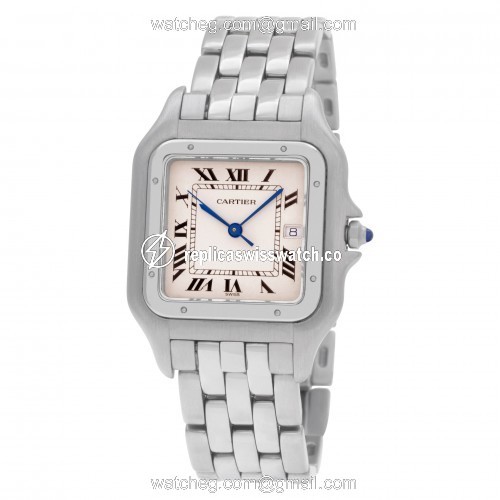 Cartier 1300 Panthere Quartz Unisex Stainless Steel Replica