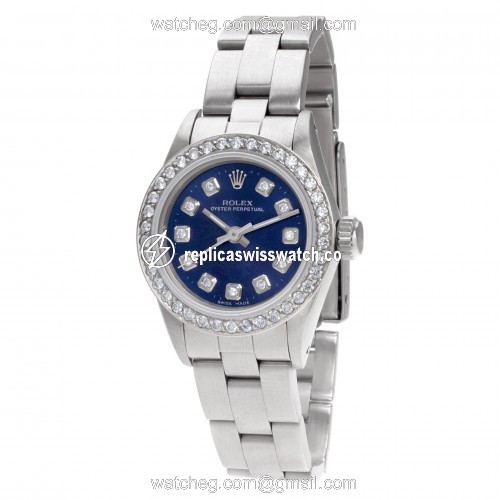 Rolex 67180 Oyster Perpetual Automatic Female Stainless Steel Replica