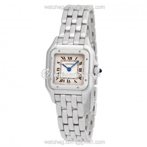 Cartier W25033P5 Panthere Quartz Female Stainless Steel Replica