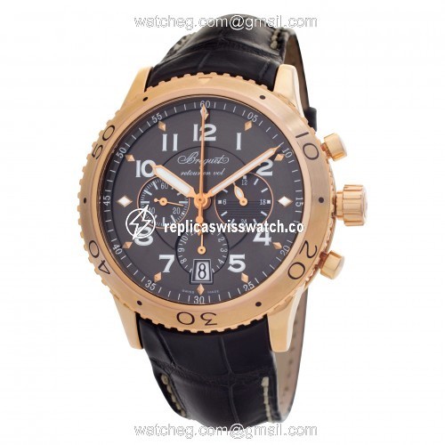 Breguet 3810 Transatlantique Automatic Male 18k rose gold Replica