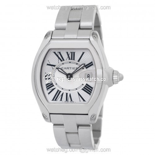 Cartier W62016V3 Roadster Quartz Female Stainless Steel Replica
