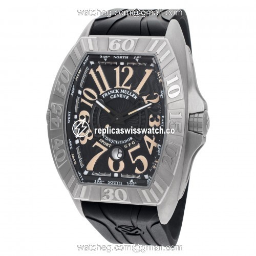 Franck Muller 9900scdtgpg Conquistador Automatic Male Titanium Replica