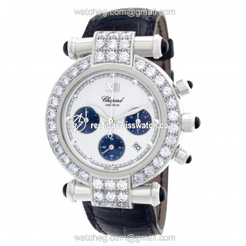 Chopard 921396 Imperiale Quartz Female 18k White Gold Replica