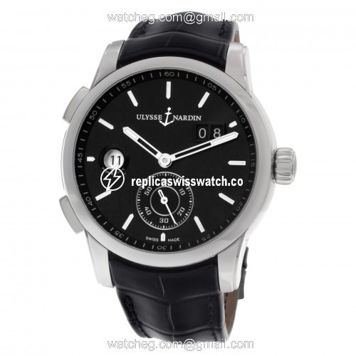 Ulysse Nardin 3343126 Dual Time Automatic Unisex Stainless Steel Replica