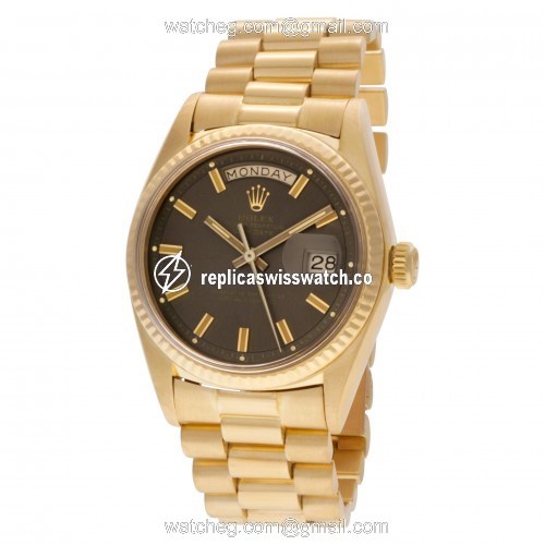 Rolex 1803 Day-Date Automatic Male 18k yellow gold Replica