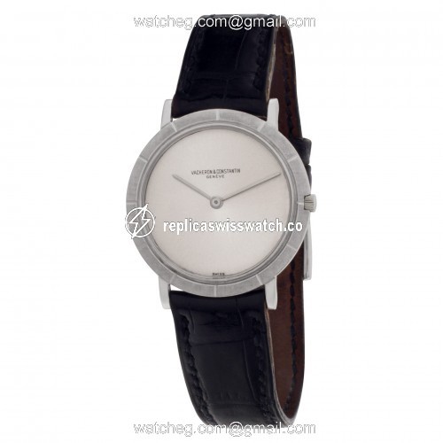 Vacheron Constantin 6498 Ultra Thin Manual Unisex 18k White Gold Replica