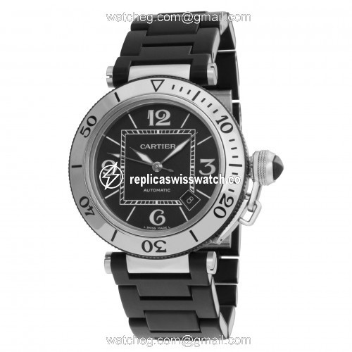 Cartier W31077U2 Pasha Seatimer Automatic Male Stainless Steel Replica