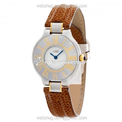Cartier A00382 Must 21 Quartz Female Stainless Steel Replica