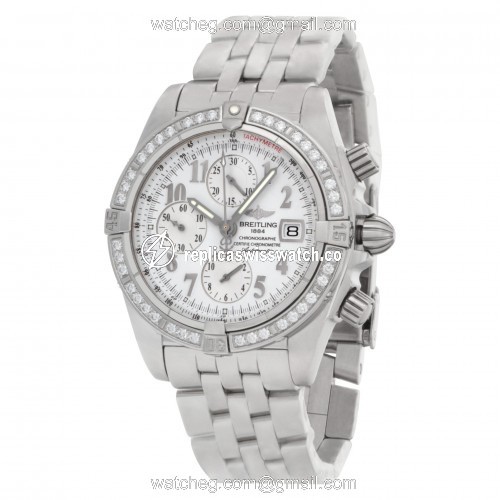 Breitling A13356 Chronomat Evolution Automatic Male Stainless Steel Watches Breitling A13356 Chronomat Evolution Automatic Male Stainless Steel Watches