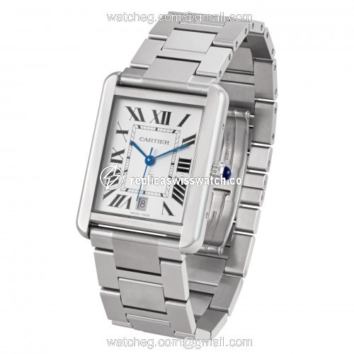 Cartier w5200028 Tank Solo Automatic Male Stainless Steel Replica