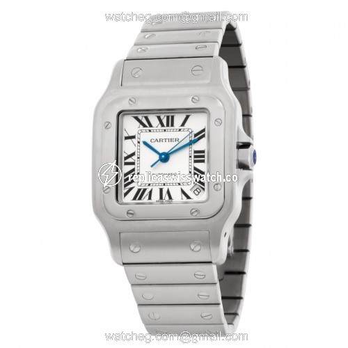 Cartier w20098d6 Santos Automatic Unisex Stainless Steel Replica