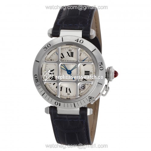 Cartier W3102255 Pasha 38 Automatic Unisex Stainless Steel Replica