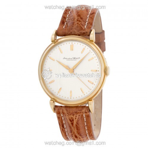 IWC 1238587 Schaffhausen Manual Male 18k Yellow Gold Replica