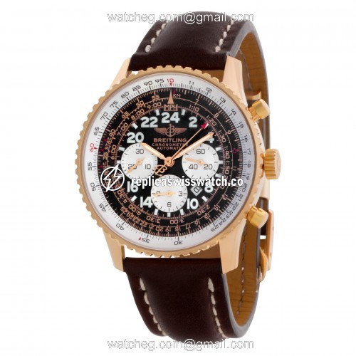 Breitling r22322 Cosmonaute Automatic Male 18k rose gold Watches Breitling r22322 Cosmonaute Automatic Male 18k rose gold Watches