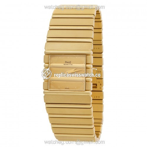 Piaget 7131 C701 Polo Quartz Male 18k yellow gold Replica