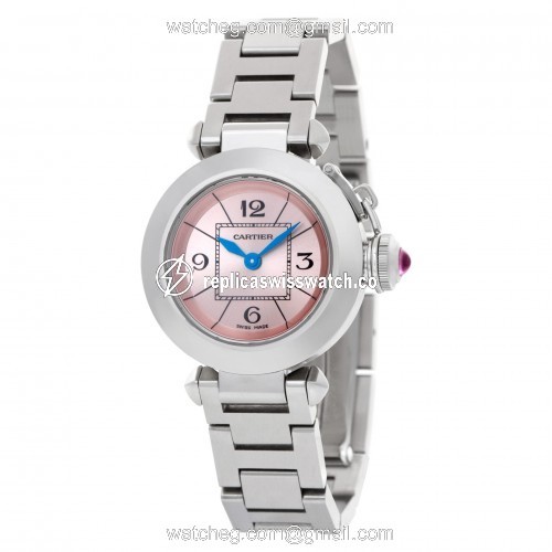 Cartier W3140008 miss pasha Quartz Female Stainless Steel Replica