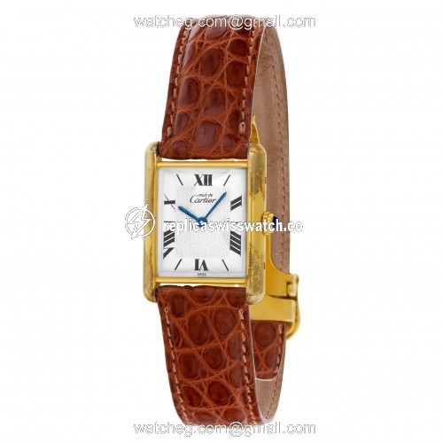 Cartier 1615 Must de Quartz Female Vermeil Replica
