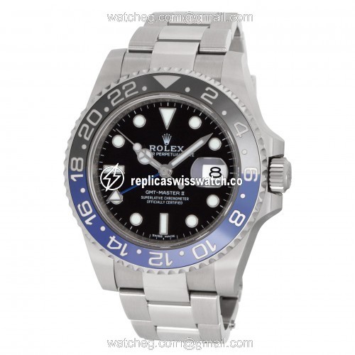 Rolex 116710BLNR GMT Master II Batman Automatic Male Stainless Steel Replica