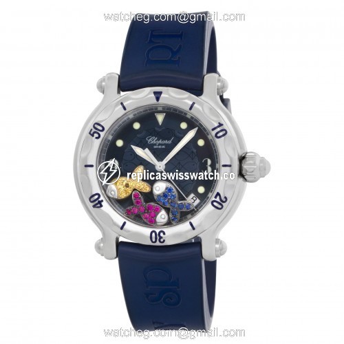 Chopard 288347 Happy Sport Quartz Unisex Stainless Steel Replica