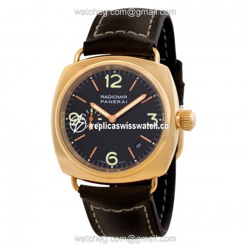 Panerai Pam00103 Radiomir Automatic Male 18k rose gold Replica
