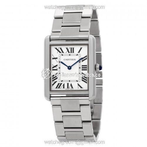 Cartier W5200014 Tank Solo Quartz Unisex Stainless Steel Replica