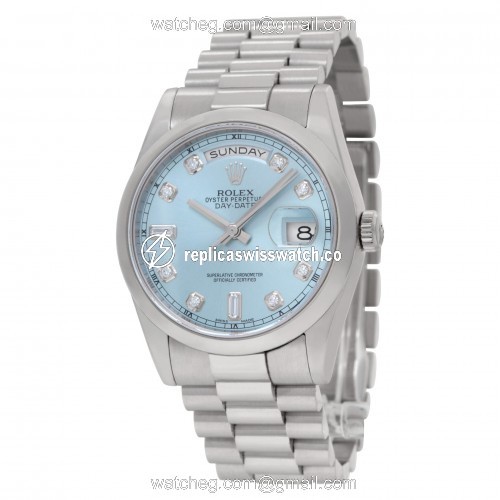 Rolex 118206 Day-Date Automatic Unisex Platinum Replica