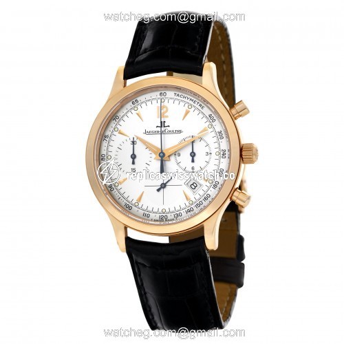 Jaeger LeCoultre 145.2.31 Master Control Quartz Unisex 18k Pink Gold Replica
