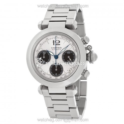 Cartier 2412 Pasha Automatic Male Stainless Steel Replica
