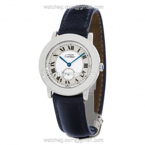 Cartier 1815 1 Must de Quartz Unisex Sterling Silver Replica