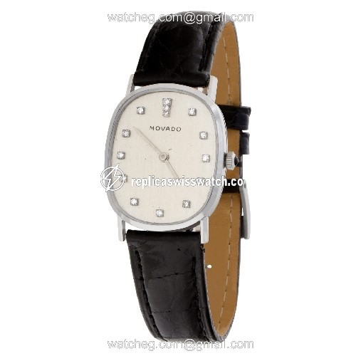 Movado 5120 Classic Manual Unisex 14k White Gold Replica