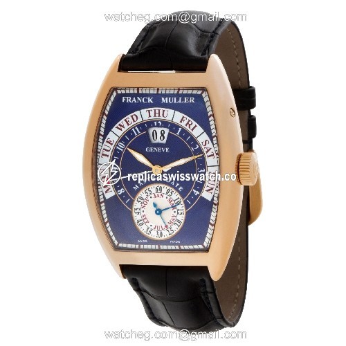 Franck Muller 8880 GG DT Master Date Automatic Male 18k rose gold Replica