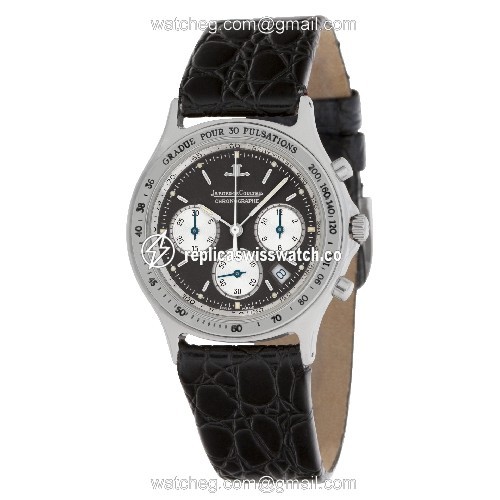 Jaeger LeCoultre 115.8.31 Chronograph Quartz Unisex Stainless Steel Replica