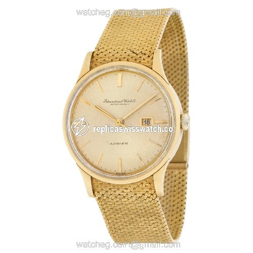 IWC 709A Classic Automatic Male 18k yellow gold Replica