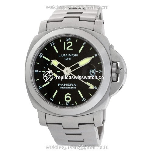 Panerai PAM00297 luminor GMT Automatic Male Stainless Steel Replica