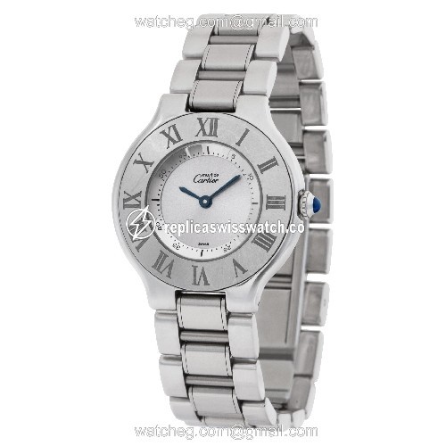 Cartier 1330 21 Quartz Female Stainless Steel Replica