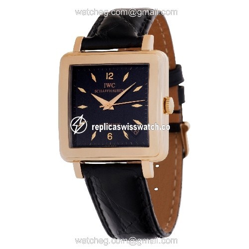 IWC 1876 Schaffhausen Automatic Male 18k yellow gold Replica